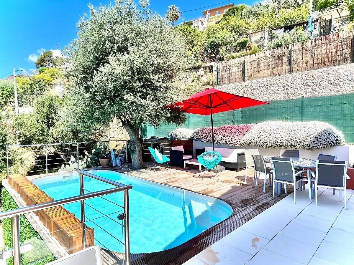 Detente Cote D'Azur, Piscine Et Spa Privatifs Menton