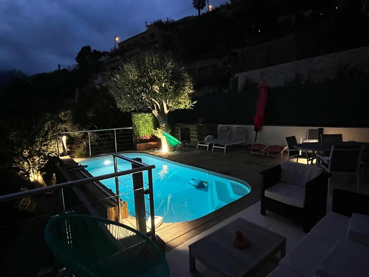 Detente Cote D'Azur, Piscine Et Spa Privatifs Menton Villa