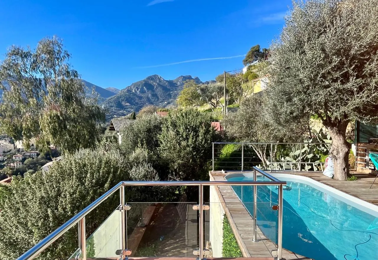 Detente Cote D'Azur, Piscine Et Spa Privatifs Menton 0*,  France